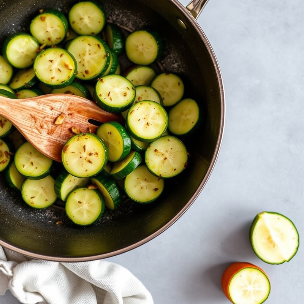 Comment préparer des courgettes sautées à la poêle de manière simple et savoureuse